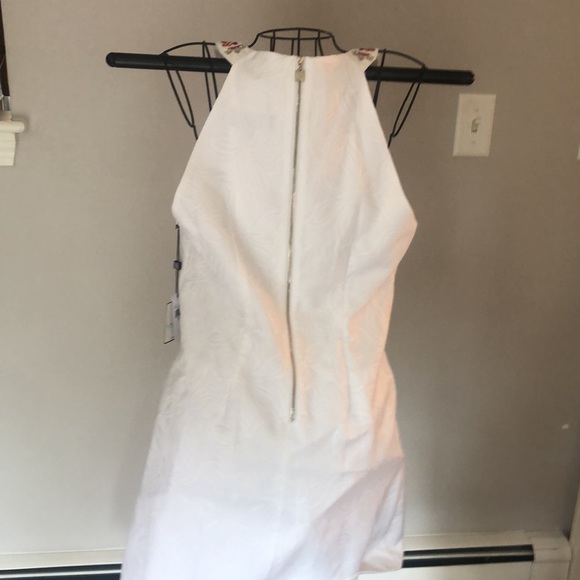 Laundry by Shelli Segal White Halter Dress - Picture 2 of 7